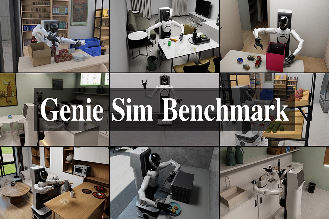 再掀开源浪潮！贝博艾弗森官网机器人发布并开源仿真评测工具Genie Sim Benchma...